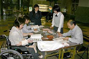 ���p���̐��k����Ɏ�`���Ă��炤���Ƃ��o���܂����B